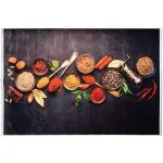فرش آشپزخانه طرح ادویه های رنگی 700 شانه کد 4005090