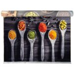 فرش آشپزخانه طرح ادویه جات خوش رنگ 700 شانه کد 4015090 - Image 7