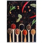 فرش آشپزخانه طرح دانه ادویه جات تند 700 شانه کد 4035090