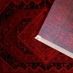 گبه بلوچ طرح تنویر حاشیه دار لاکی 700 شانه کد 702825 - فرشخونه