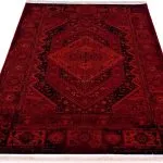 گبه بلوچ طرح تنویر حاشیه دار لاکی 700 شانه کد 702825 - فرشخونه