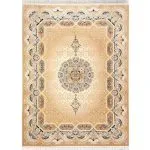 فرش طرح هالیدی بژ 1200 شانه کد 11F220001