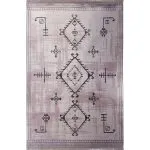 فرش مراکشی طرح سه لوزی کد 441061K