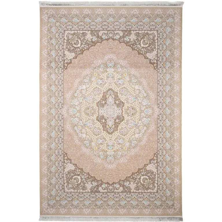 فرش کلاریس 1200 شانه طرح حاشیه دار اصیل کد 100912