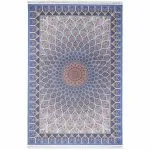 فرش کلاریس طرح حاشیه دار 1200 شانه اصیل کد 100921