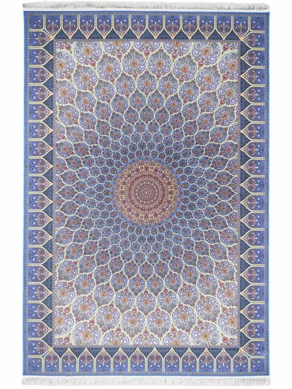 فرش کلاریس طرح حاشیه دار 1200 شانه اصیل کد 100921