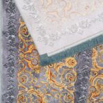 فرش کلاریس طرح حاشیه دار 1200 شانه کد 300401 - Image 9