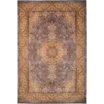 فرش کلاریس طرح حاشیه دار 1200 شانه کد 300401