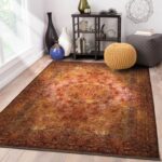 فرش کلاریس طرح حاشیه دار سبز 1200 شانه کد 300402 - Image 4