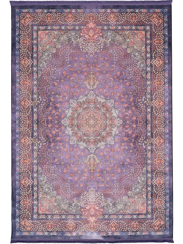 فرش کلاریس طرح حاشیه دار 1200 شانه کد 401400