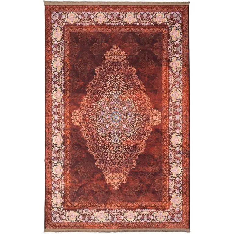 فرش کلاریس طرح حاشیه دار 1200 شانه وینا کد 401413