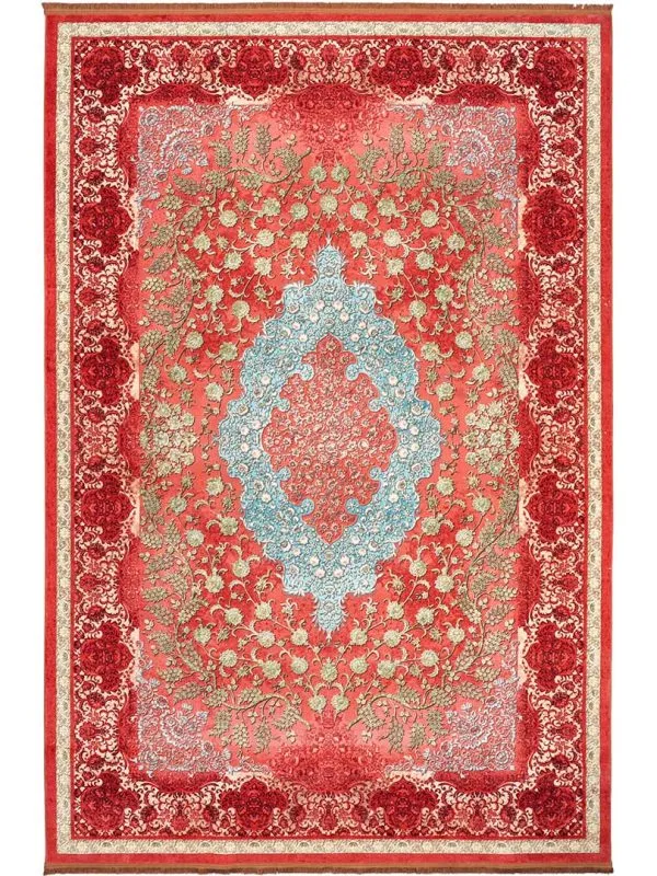 فرش کلاریس طرح حاشیه دار 1200 شانه وینا کد 401415