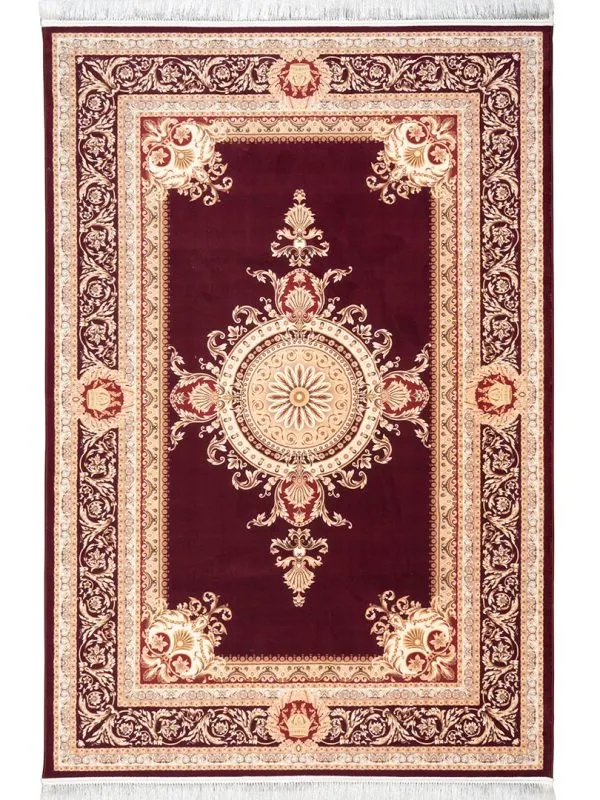 فرش فرانسوی طرح تاج 1200 شانه تراکم 3600 کد 30M2300311 - فرشخونه