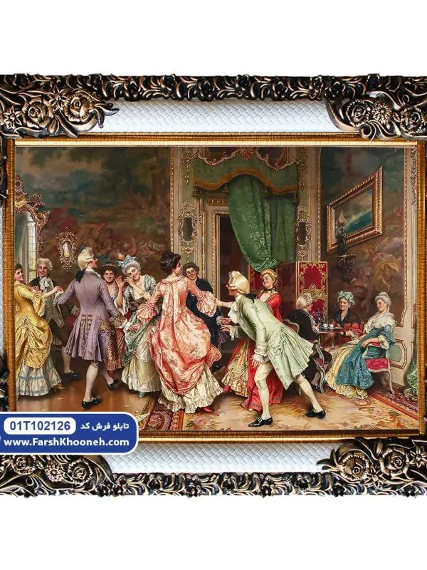 تابلو فرش جشن عروسی آرتورو ریچی 2 کد 2126 - فرشخونه