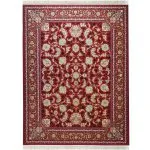 فرش طرح افشان سلطنتی قرمز لاکی ملایم کد 11F220122