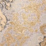 فرش طرح بهارستان 1200 شانه رنگ صدفی کد 11F230906 - Image 15