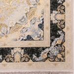 فرش طرح بهارستان 1200 شانه رنگ صدفی کد 11F230906 - Image 10
