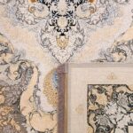 فرش طرح بهارستان 1200 شانه رنگ صدفی کد 11F230906 - Image 5