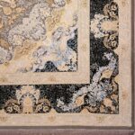 فرش طرح بهارستان 1200 شانه رنگ صدفی کد 11F230906 - Image 8
