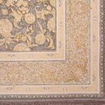 فرش افشان طلاکوب طرح بنفشه 1200 شانه گل برجسته کد 30918 - Image 14