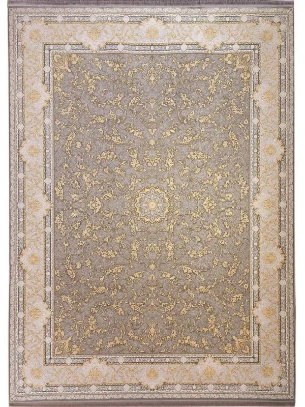 فرش افشان طلاکوب طرح آنا 1200 شانه گل برجسته کد 60924