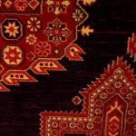 فرش گبه قشقایی طرح پریشان رنگ سرمه ای 700 شانه کد 9013 - فرشخونه