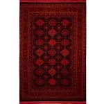 فرش گبه بلوچ طرح سیاهتاب 700 شانه کد 9015