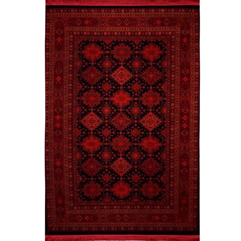 فرش گبه بلوچ طرح سیاهتاب 700 شانه کد 9015