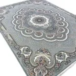 فرش ماشینی 1200شانه طرح باغ ملک فیلی کد 16F220253