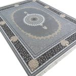 فرش طلاکوب طرح آذر 1200 شانه گل برجسته کد 1820