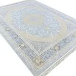 فرش طلاکوب طرح مهسا 1200 شانه گل برجسته کد 1830
