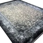 فرش طلاکوب افشان طرح سولماز 1200 شانه وینتیج کد 8095