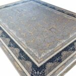 فرش ماشینی طرح لوتوس 700 شانه کد 2702