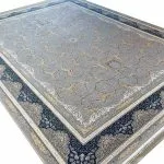 فرش ماشینی طرح لوتوس 700 شانه کد 2702