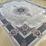 فرش ماشینی طرح رعنا 700 شانه کد 2716