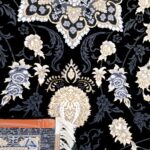 فرش طلاکوب طرح دایان 700 شانه تراکم 2550 کد 1127 - Image 6
