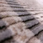 فرش وینتیج طرح پیکسلی رنگ کرم 440 شانه کد 42025NK - فرشخونه