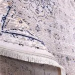 فرش وینتیج فرانسوی طرح رنسانس رنگ بژ 440 شانه کد 42048SB - فرشخونه