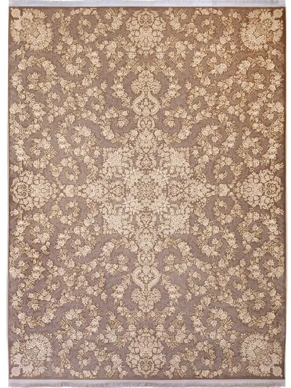 فرش طلاکوب طرح پرنسس گل برجسته 1200 شانه کد 731915