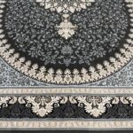 فرش طلاکوب طرح هستی 700 شانه تراکم 2100 غیر برجسته کد 1179 رنگ دودی - فرشخونه