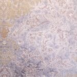 فرش طلاکوب طرح الیزابت 1200 شانه گل برجسته کد 2805 - Image 3
