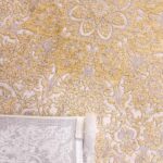 فرش طلاکوب طرح الیزابت 1200 شانه گل برجسته کد 2805 - Image 6