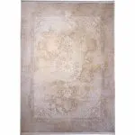فرش طلاکوب طرح الیزابت 1200 شانه گل برجسته کد 2805