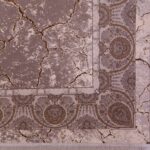 فرش طلاکوب طرح سرامیکی 1200 شانه گل برجسته کد 1022 - Image 16