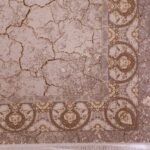 فرش طلاکوب طرح سرامیکی 1200 شانه گل برجسته کد 1022 - Image 3