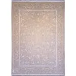 فرش طلاکوب طرح نقره‌کوب 1200 شانه گل برجسته کد 2900