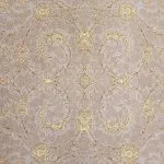 فرش طلاکوب طرح پریناز 1200 شانه گل برجسته کد 2904 رنگ نقره ای سیلور