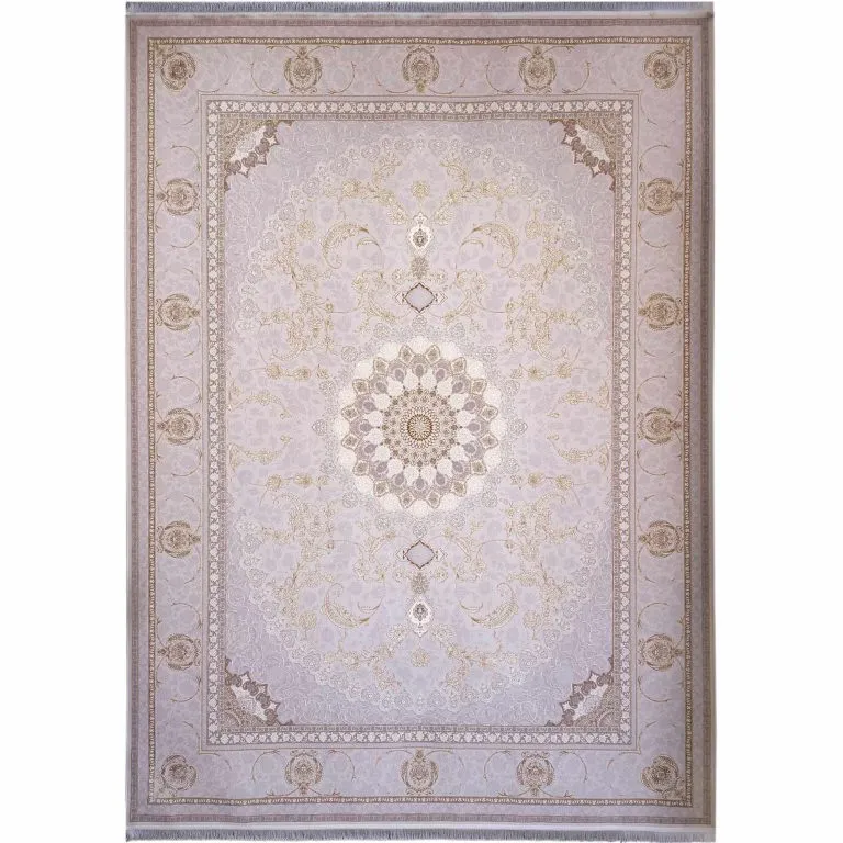 فرش طلاکوب طرح الماس 1200 شانه گل برجسته کد 2908