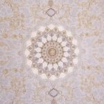فرش طلاکوب طرح الماس 1200 شانه گل برجسته کد 2908 - Image 9