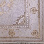 فرش طلاکوب طرح الماس 1200 شانه گل برجسته کد 2908 - Image 6